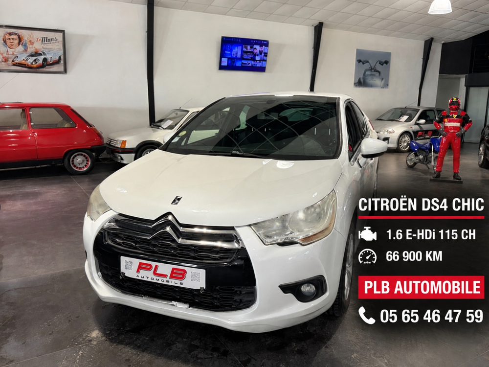 DS4 1.6 E-HDI 115 AIRDREAM CHIC 66 900 KM PLB AUTO 2013 occasion 12000 RODEZ