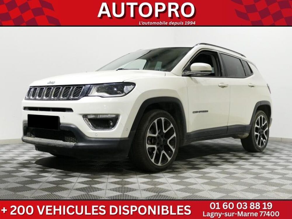 Compass 1.6 MultiJet II 120ch Limited Tech 7 4x2 2019 occasion 77400 Lagny-sur-Marne