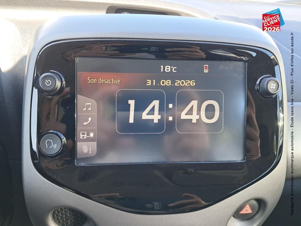 Aygo 1.0 VVT-i 72ch x-play 3p MY20 2021 occasion 54400 Longwy