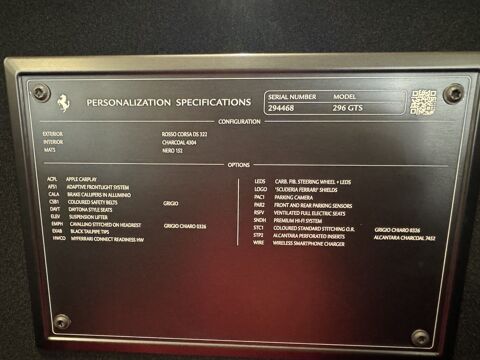296 3L0 V6 830CV HYBRIDE 2023 occasion 67550 Vendenheim