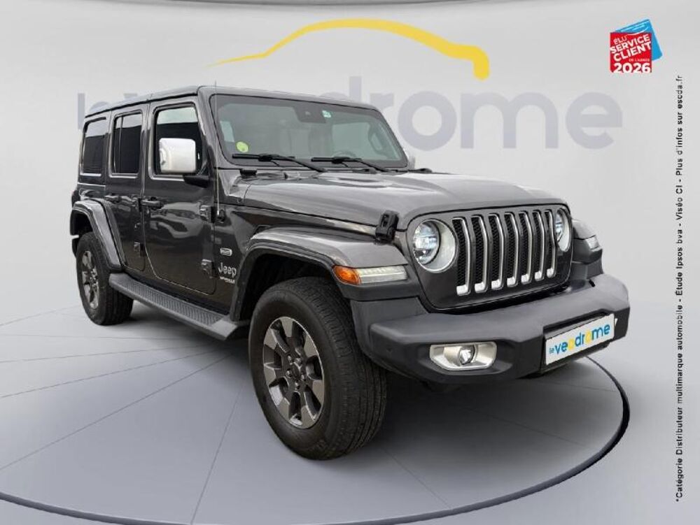 Wrangler 2.2 MultiJet 200ch Overland Command-Trac BVA8 188g 2019 occasion 67800 Bischheim