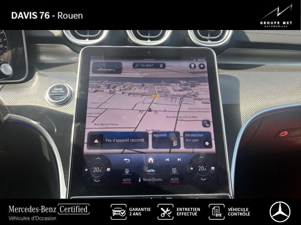 Classe C 400 e 252+129ch AMG Line 4Matic 2023 occasion 76000 Rouen