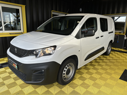 Peugeot Partner XL BLUEHDI 100CH S&S CABINE APPROFONDIE 2021 occasion Quéven 56530