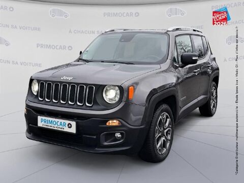Jeep Renegade 2.0 MultiJet S&S 140ch Limited 4x4 BVA9 2017 occasion Strasbourg 67200