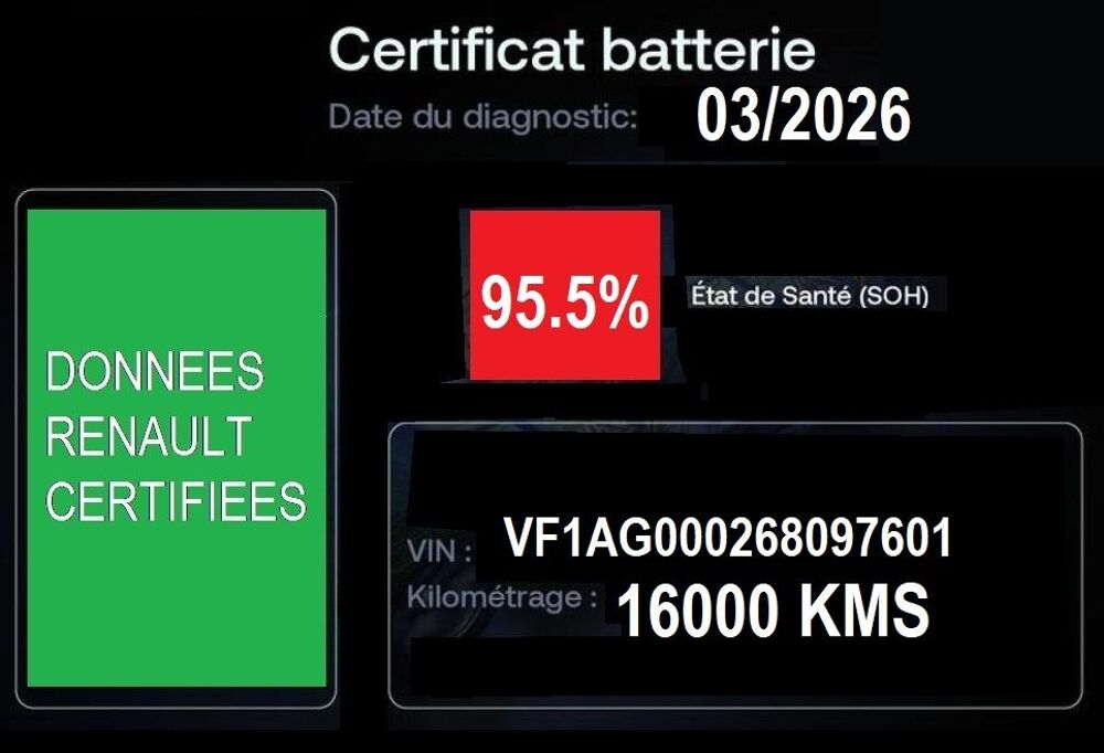 Zo&eacute; E-TECH ZEN CHARGE NORMALE R110 ACHAT INTEGRAL - 21 2021 occasion 38070 Saint-Quentin-Fallavier