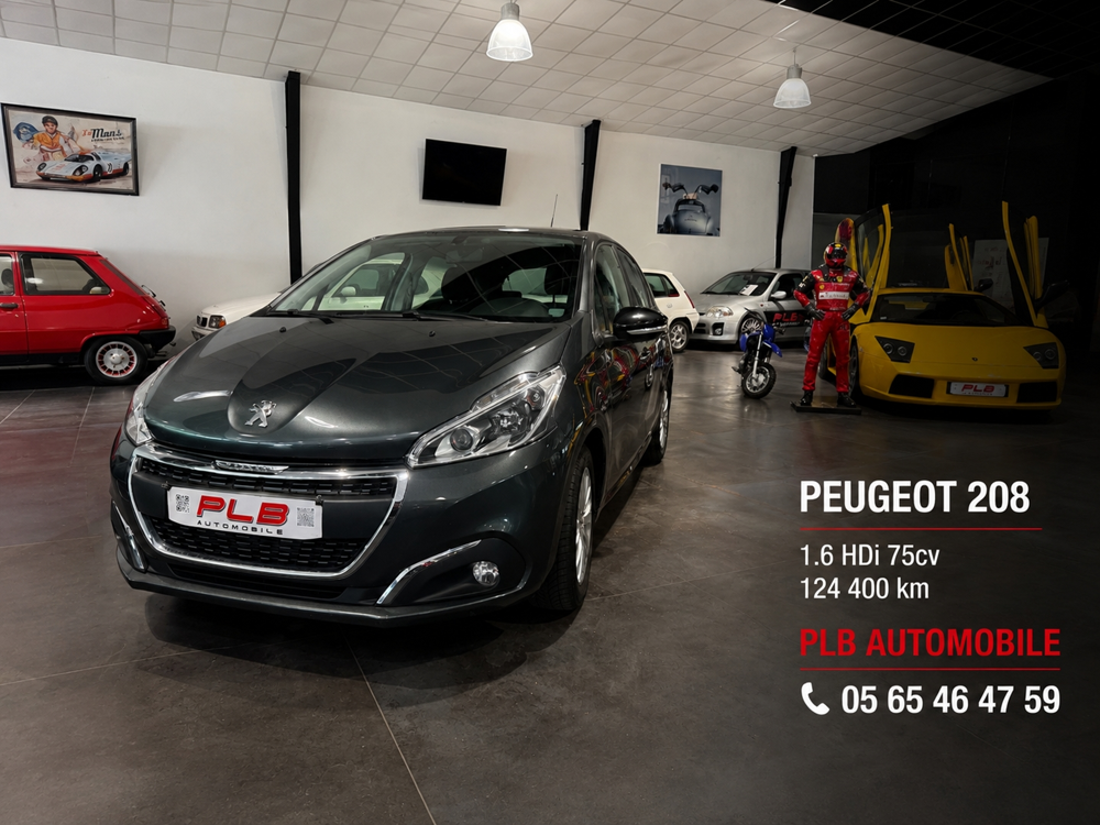 208 1.6 BLUEHDI 75CH ACTIVE 5P 2017 occasion 12000 RODEZ
