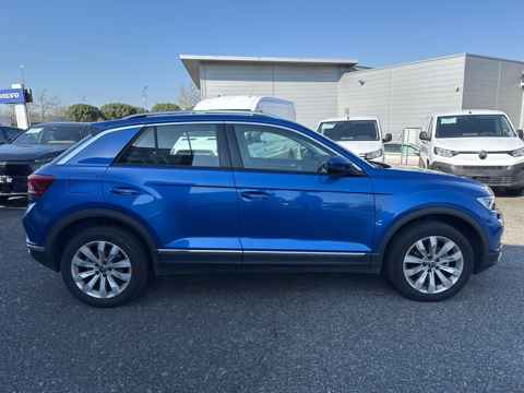 T-ROC 1.5 TSI EVO 150CH CARAT DSG7 EURO6D-T 117G 2020 occasion 31670 Lab&egrave;ge
