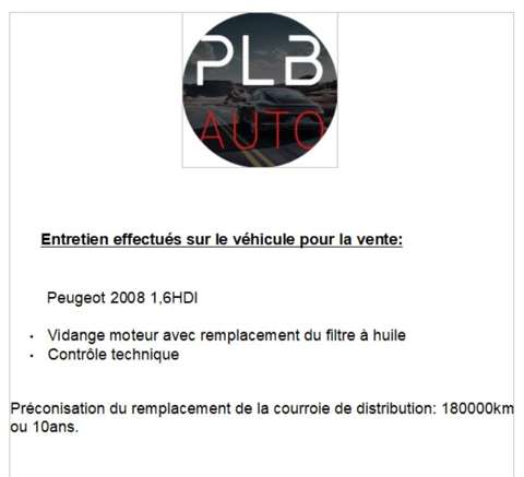 2008 1.6 BLUEHDI 100CH GT-LINE PLB AUTO 2017 occasion 12000 RODEZ