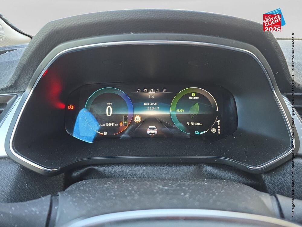 Captur 1.6 E-Tech hybride rechargeable 160ch Techno 2023 occasion 68000 Colmar