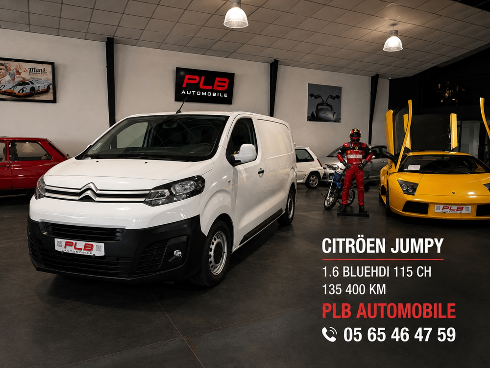 Jumpy M 1.6 BLUE HDI 115CH BUSINESS PRIX TTC 2018 occasion 12000 RODEZ
