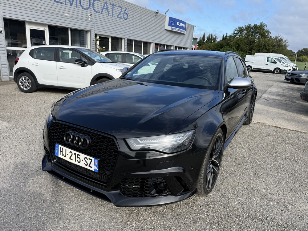RS6 4.0 V8 TFSI 605CH PERFORMANCE QUATTRO TIPTRONIC 2017 occasion 26740 Les Tourrettes