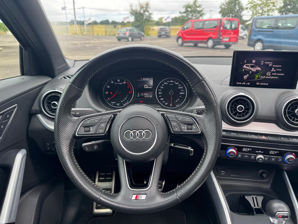 Q2 40 TFSI 190CH S LINE QUATTRO S TRONIC 7 ATTELAGE AMMOVIBLE 2019 occasion 44290 Conquereuil
