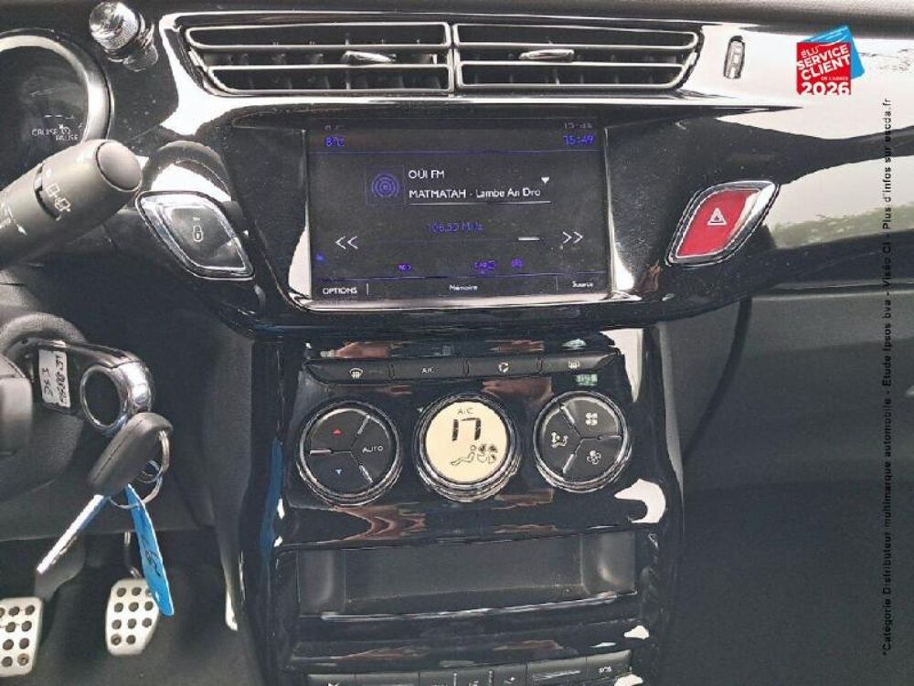 DS3 THP 208ch Performance S&S 2016 occasion 67200 Strasbourg