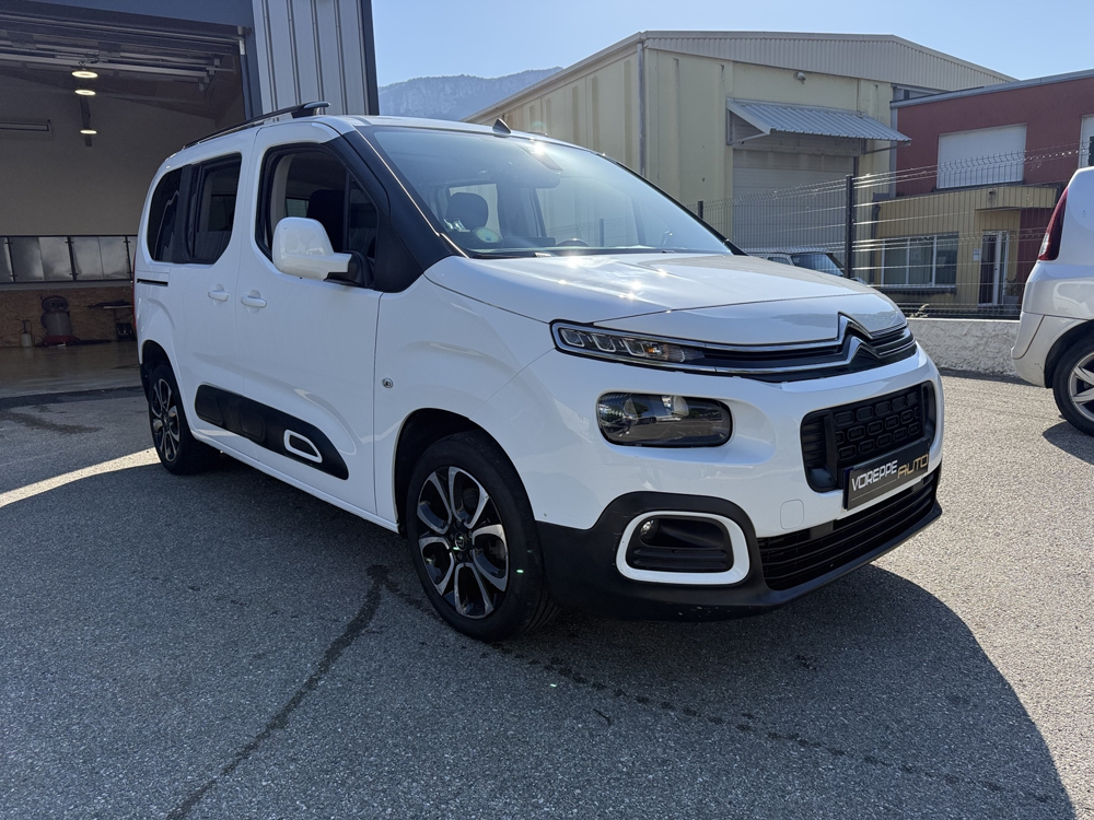 Berlingo M BLUEHDI 130CH S&S SHINE / GPS / ATTELAGE / CREDIT / 2021 occasion 38340 Voreppe