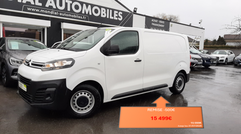 Citro&euml;n Jumpy M 1.5 BLUEHDI 120CH S&S CLUB 2021 occasion Warcq 08000