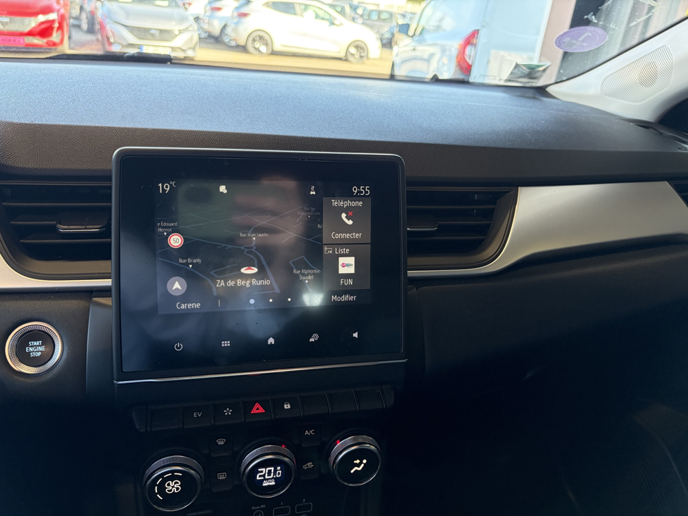 Captur 1.6 E-TECH HYBRIDE RECHARGEABLE 160CH BUSINESS -21 2022 occasion 56530 Qu&eacute;ven