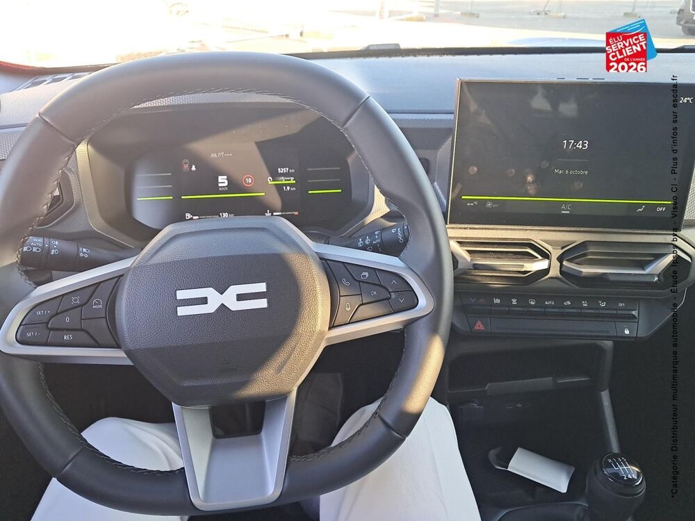 Duster 1.2 mild hybrid 140ch Journey 2026 occasion 68000 Colmar