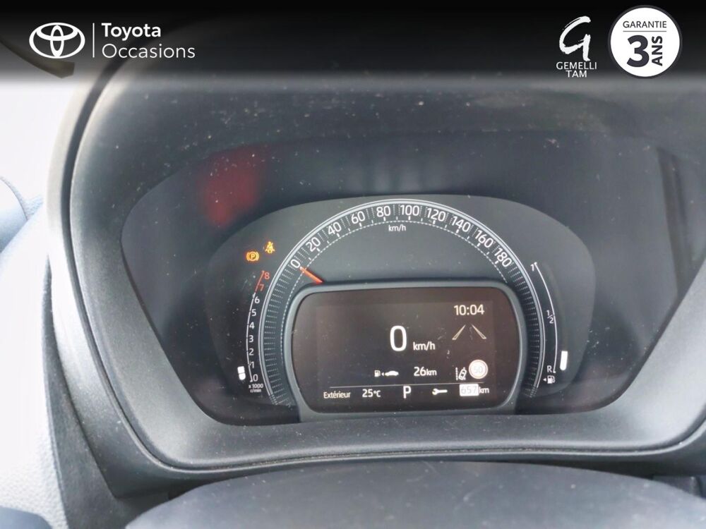 Aygo 1.0 VVT-i 72ch Dynamic S-CVT 2022 occasion 26200 Mont&eacute;limar