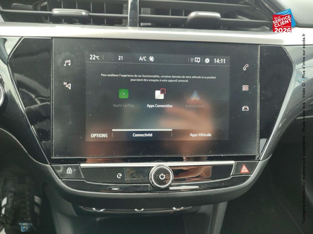 Corsa Electric 136ch Elegance Business 2023 occasion 90000 Belfort