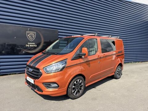 Ford Transit L1H1 2.0 EcoBlue 185 S&S Cabine Approfondie Sport BVA6 7cv 2020 occasion Saint-Laurent-de-la-Pr&eacute;e 17450