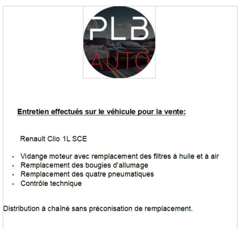 Clio V 1.0 SCE 65CH BUSINESS PLB AUTO 2020 occasion 12000 RODEZ