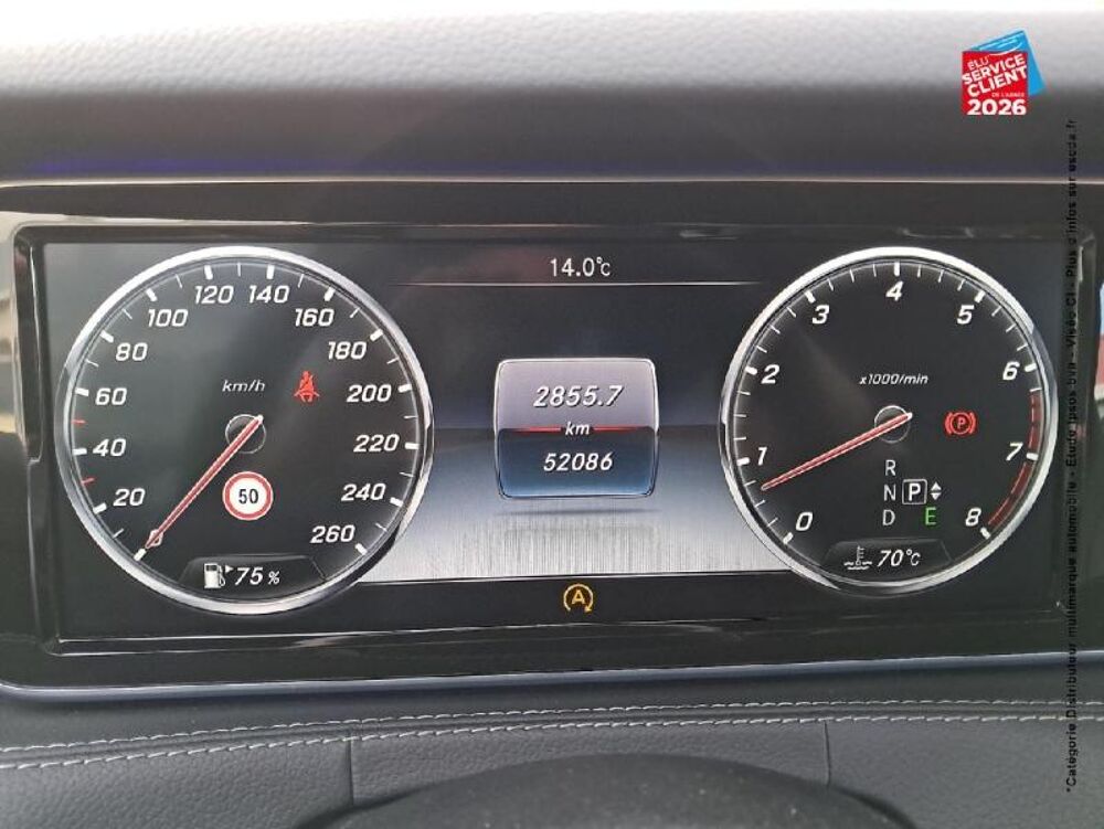 Classe S 500 4MATIC EDITION 1 7G-TRONIC PLUS 2015 occasion 68390 Sausheim