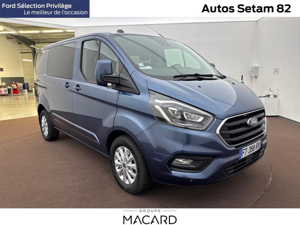 Transit 300 L1H1 2.0 EcoBlue 130 S&S Cabine Approfondie Limited BVA6 2020 occasion 82000 MONTAUBAN