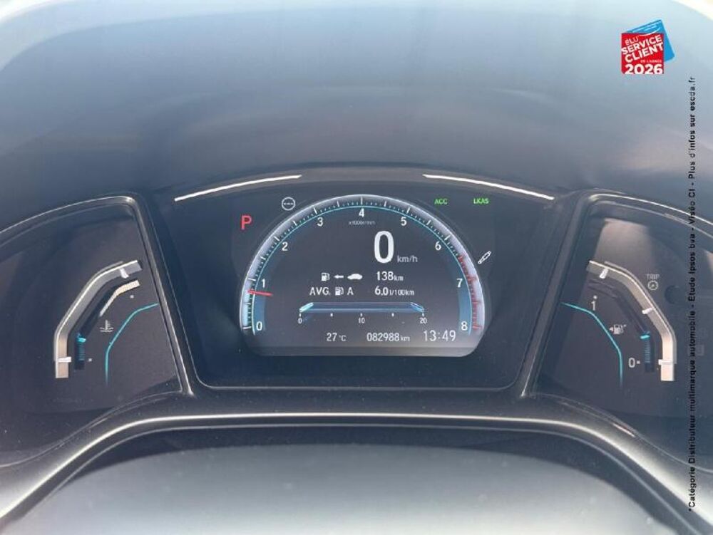 Civic 1.5 i-VTEC 182ch Prestige CVT 5p 2019 occasion 57050 Metz