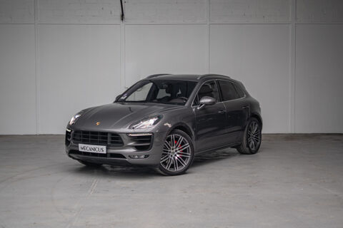 Porsche Macan (95B) Turbo *Gris Agate & Cuir Cocoa* 2015 occasion Paris 75014