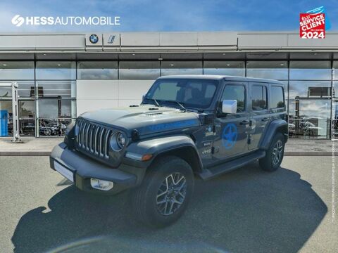 Jeep Wrangler 2.0 T 380ch 4xe Overland Command-Trac MY23 2023 occasion Sausheim 68390