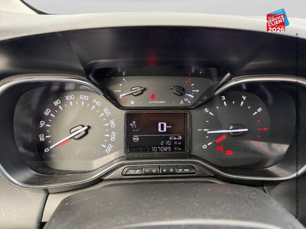 C3 Aircross PureTech 110ch S&S Shine E6.d-TEMP 2019 occasion 25000 Besan&ccedil;on