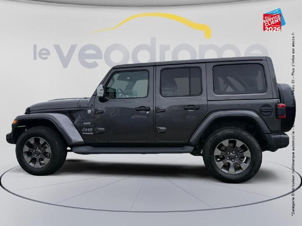 Wrangler 2.2 MultiJet 200ch Overland Command-Trac BVA8 188g 2019 occasion 67800 Bischheim