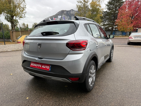 Sandero 1.0 TCE 90CH STEPWAY CONFORT/ 1 ERE MAIN / CRITAIR 1 / 2022 occasion 38340 Voreppe