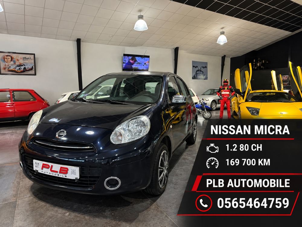 Micra 1.2 80CH ACENTA 2012 occasion 12000 RODEZ