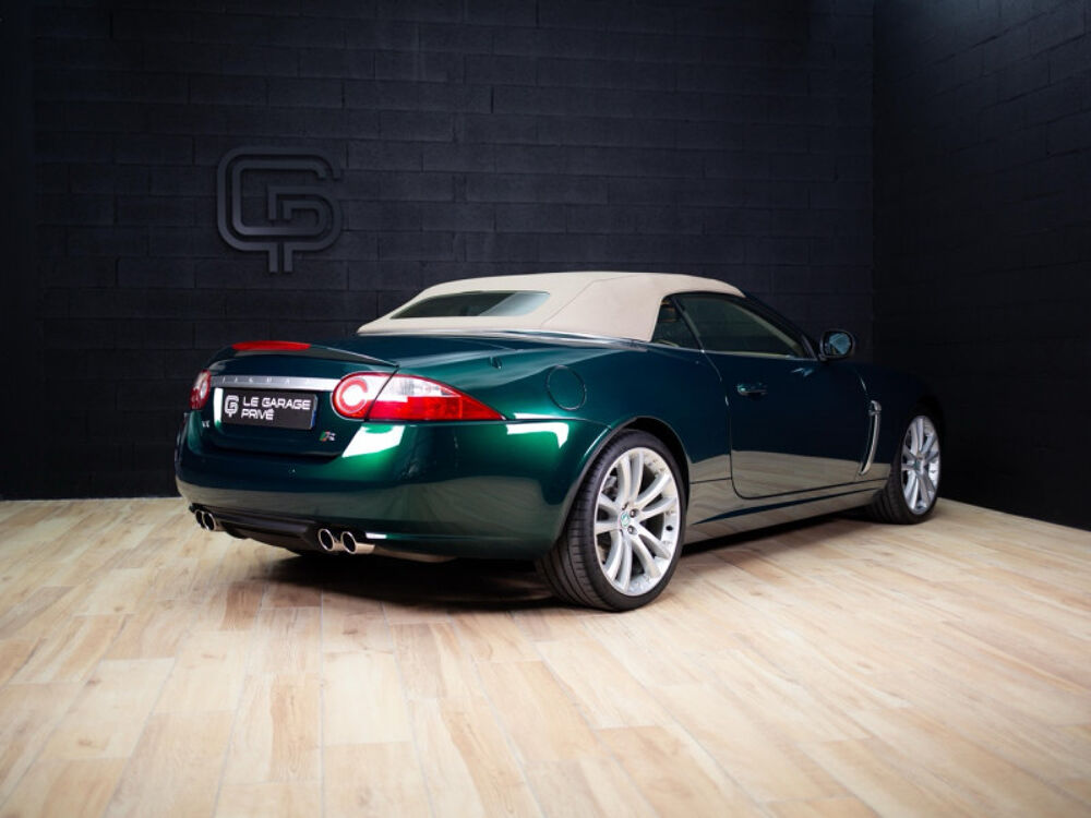 XK R 416CH V8 / BRITISH RACING GREEN / INTERIEUR BEIGE 2007 occasion 10120 SAINT ANDRE LES VERGERS