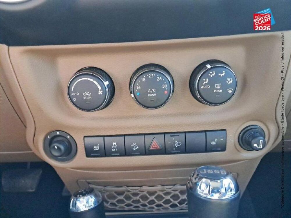 Wrangler 2.8 CRD 200CH FAP SAHARA BVA 2015 occasion 57970 Illange