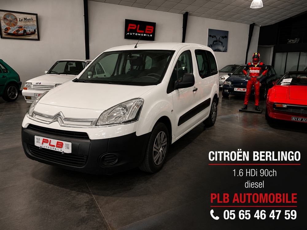 Berlingo 1.6 HDI 90 PREMIERE MAIN 2014 occasion 12000 RODEZ