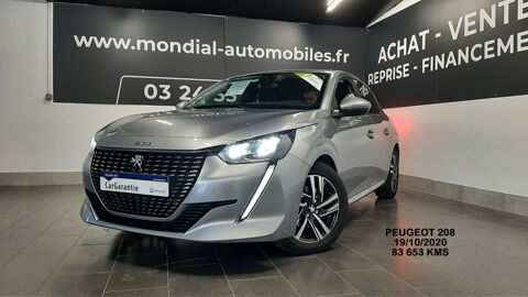 Peugeot 208 1.5 BLUEHDI 100CH S&S ALLURE BUSINESS 2020 occasion Warcq 08000