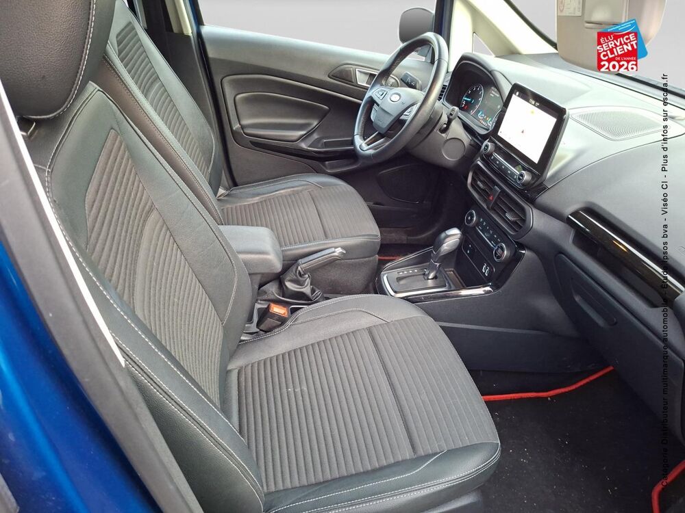 Ecosport 1.0 EcoBoost 125ch Titanium BVA6 Euro6.2 2018 occasion 25770 Franois