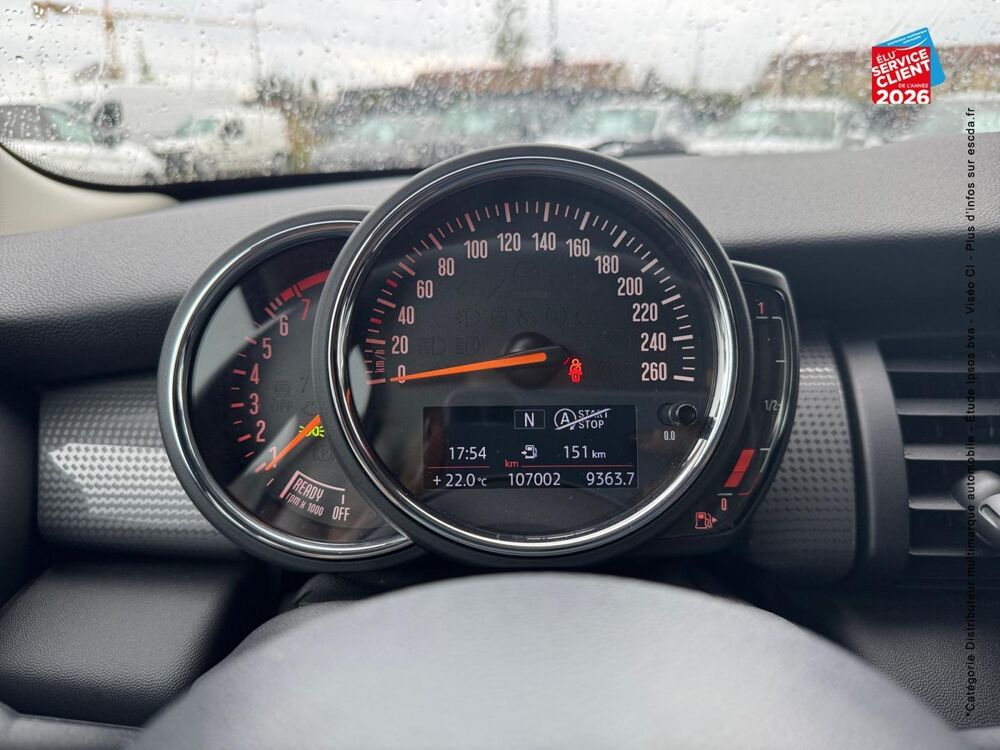 Cooper 136ch Heddon Street Euro6d-T 2019 occasion 67800 Bischheim