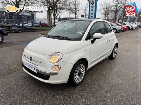 Fiat 500 1.2 8v 69ch Lounge 2013 occasion Dijon 21000