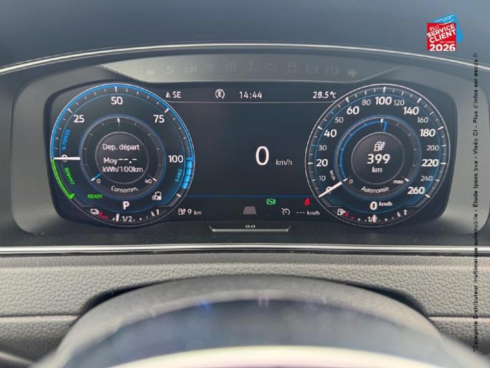 Golf 1.4 TSI 204ch Hybride Rechargeable GTE DSG6 Euro6d-T 5p 8cv 2020 occasion 68110 Illzach