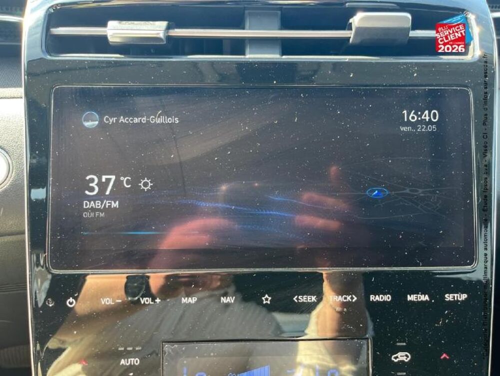 Tucson 1.6 T-GDi 150ch Hybrid 48V Creative DCT7 2022 occasion 25000 Besan&ccedil;on