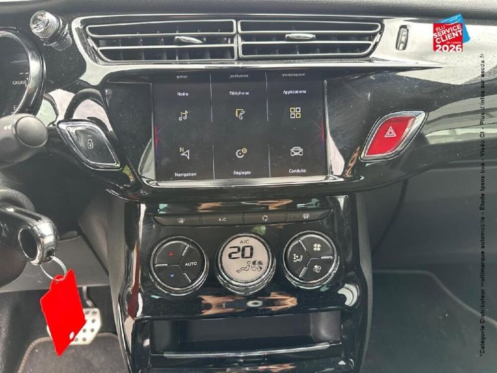 DS3 PureTech 110ch Performance Line S&S EAT6 2018 occasion 08000 Charleville-M&eacute;zi&egrave;res