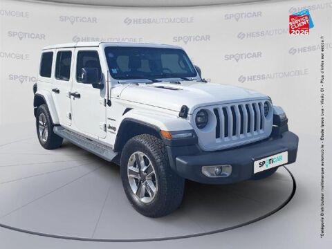 Wrangler 2.0 T 272ch Sahara Command-Trac BVA8 2019 occasion 68000 Colmar