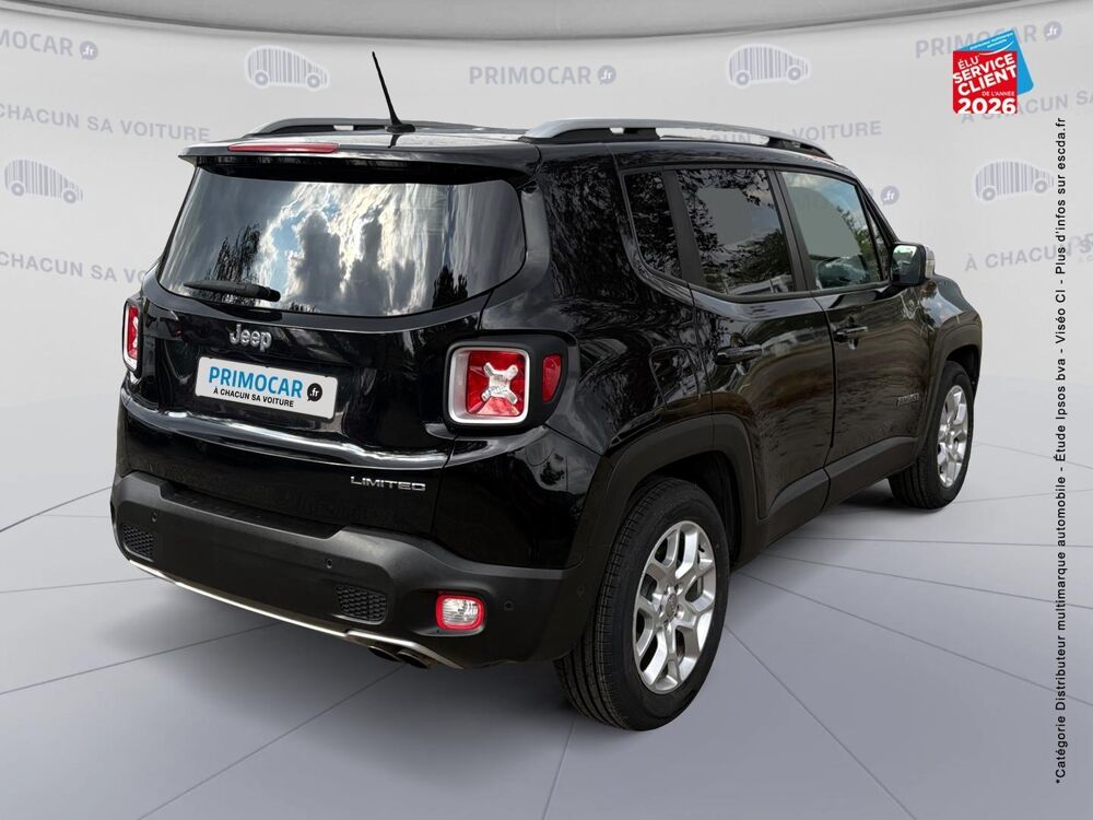 Renegade 1.4 MultiAir S&S 140ch Limited 2017 occasion 21000 Dijon