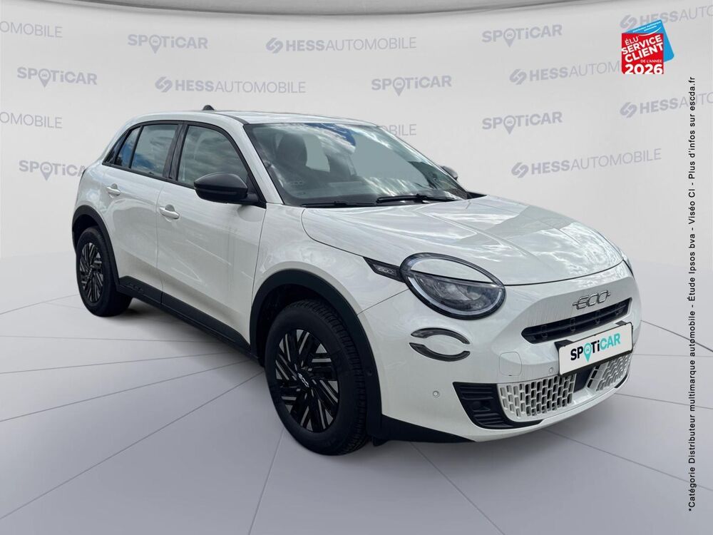 Fiat 600 1.2 Hybrid 100ch DCT6 2024 occasion 68110 Illzach