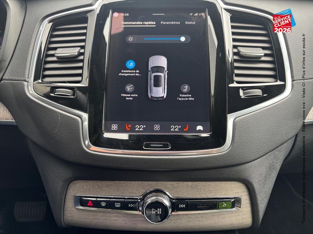 XC90 T8 AWD 310 + 145ch Ultimate Style Chrome Geartronic 2022 occasion 57050 Metz