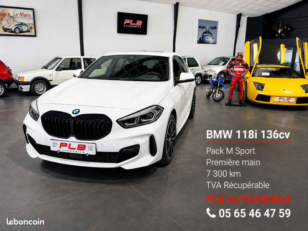 S&eacute;rie 1 (F40) 118IA 136CH M SPORT DKG7 7 300 KM 01/2024 TVA 2024 occasion 12000 RODEZ