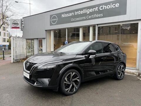 Nissan Qashqai 1.3 Mild Hybrid 158ch Tekna+ Xtronic 2022 2023 occasion Nanterre 92000